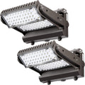 Dusk to Dawn100W Rotatable LED Wall Pack Light, 5000K 14000LM 400-600W HPS/HID Equiv, ETL Adjustable Head Outdoor LED Wallpack Lighting Fixture for Area Light, Parking Garages,Warehouse,Entrance