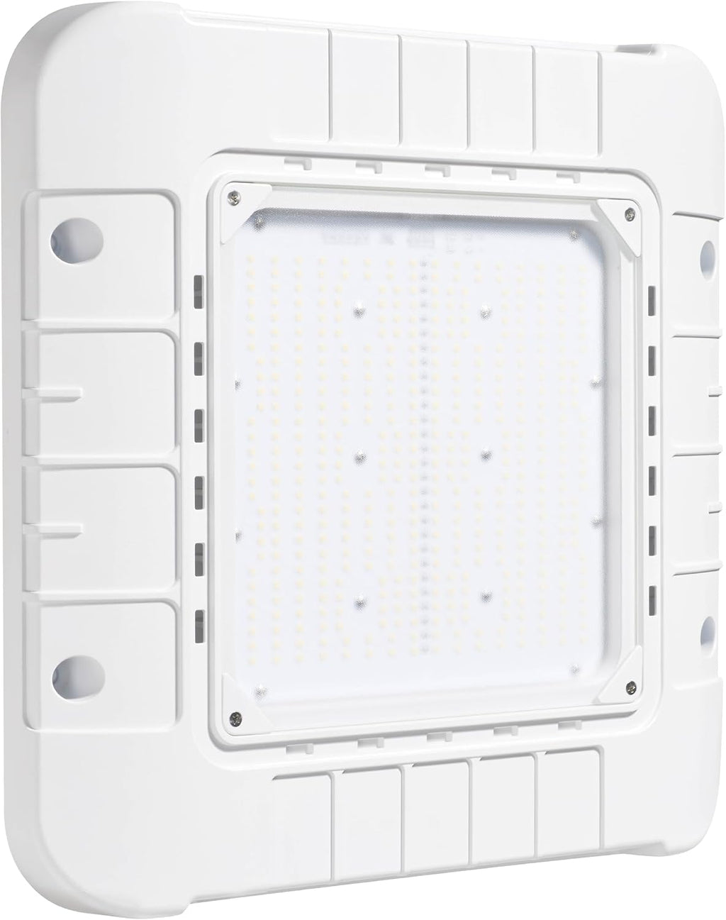 Parmida LED Canopy Light, Wattage Selectable (200/250/300W), ETL, 0-10V Dimmable, 100-277VAC, IP65 Waterproof, 5700K, 16.5' x 16.5', Gas Station, Garage, Street, Outdoor Lighting, Commercial Grade