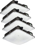 70W LED Canopy Light Fixture,2 Pack,110V AC,5500K,9.5' x 9.5', Gas Station, Street & Outdoor Lighting, Daylight White Ceiling Light for Gas Station(4 Pack)