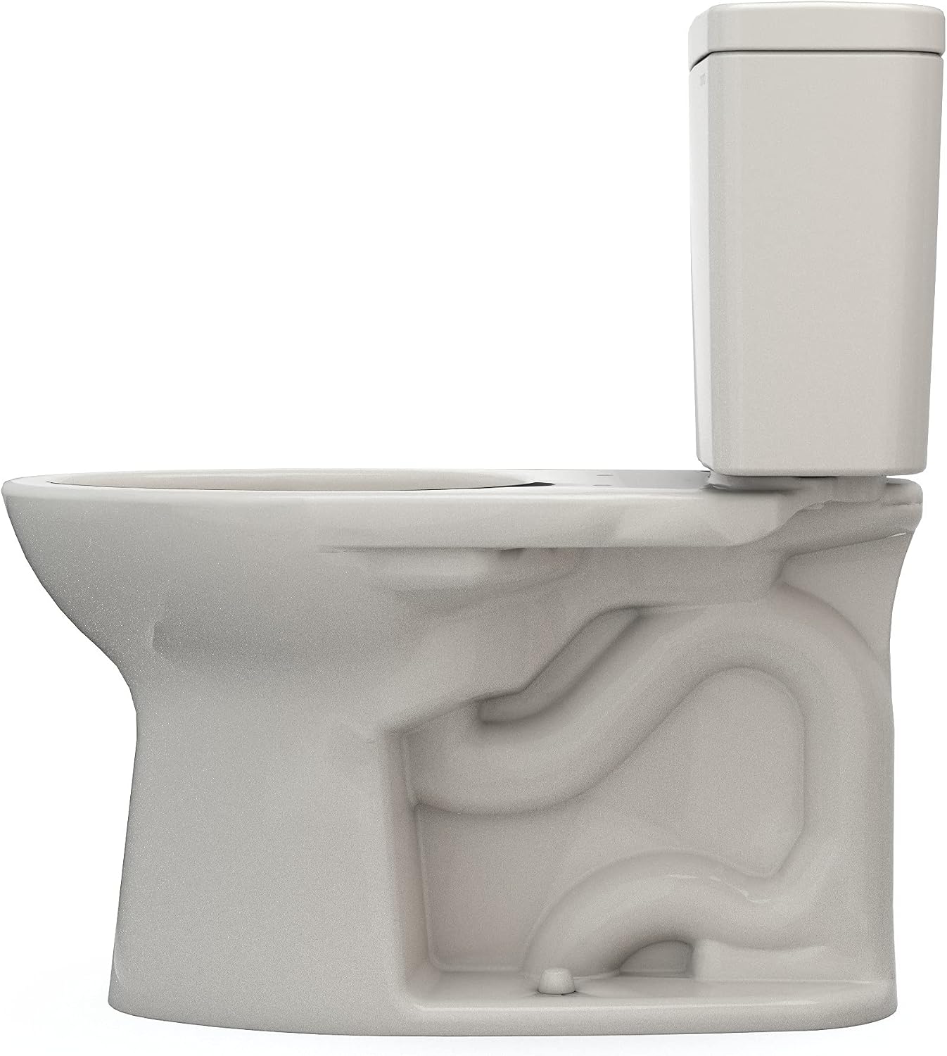 TOTO Drake Two-Piece Elongated 1.6 GPF TORNADO FLUSH Toilet with CEFIONTECT, Sedona Beige - CST776CSG#12