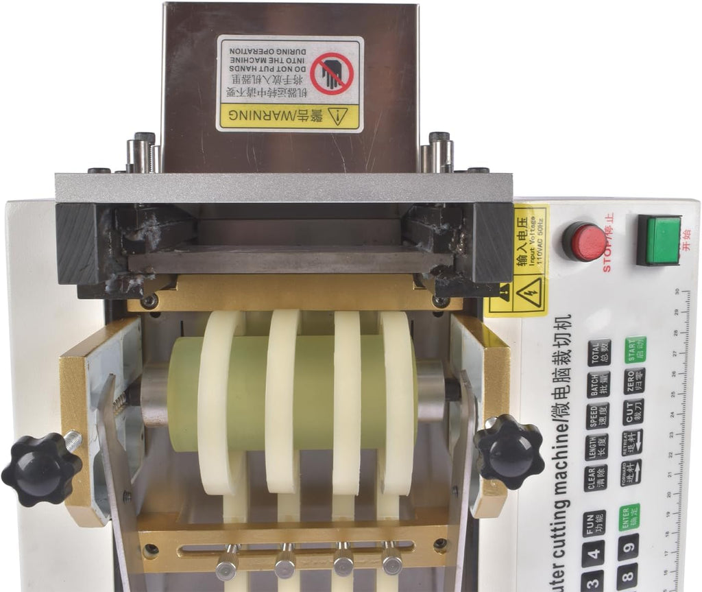 YS-100 Auto Heat-shrink Tube Cutter 110V Cable Pipe Cutting Machine, Cutting Width 0-100mm