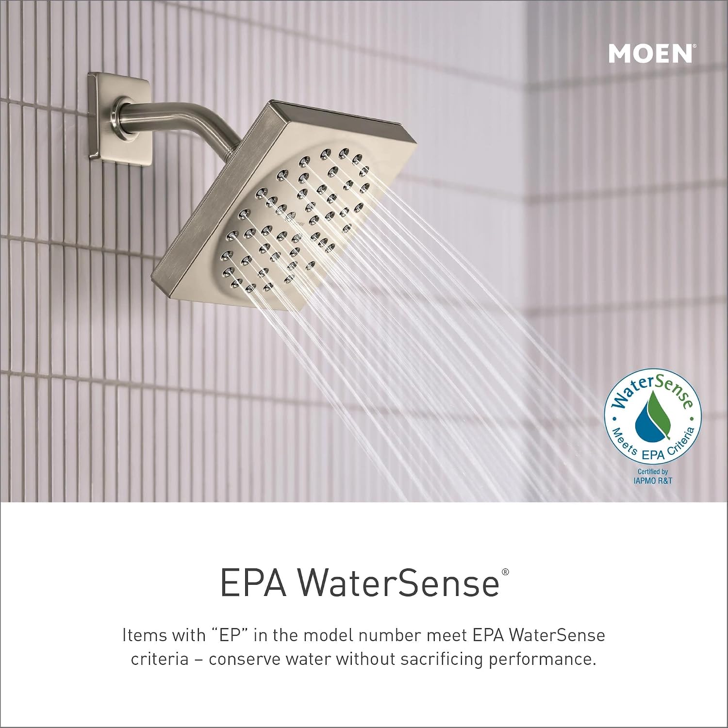 Moen T2157EPBN Brantford Posi-Temp Eco-Performance Tub and Shower Trim Kit, Valve Required, Brushed Nickel