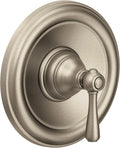 Moen Kingsley Brushed Nickel Posi-Temp Valve Trim Kit, Valve Required, T2111BN