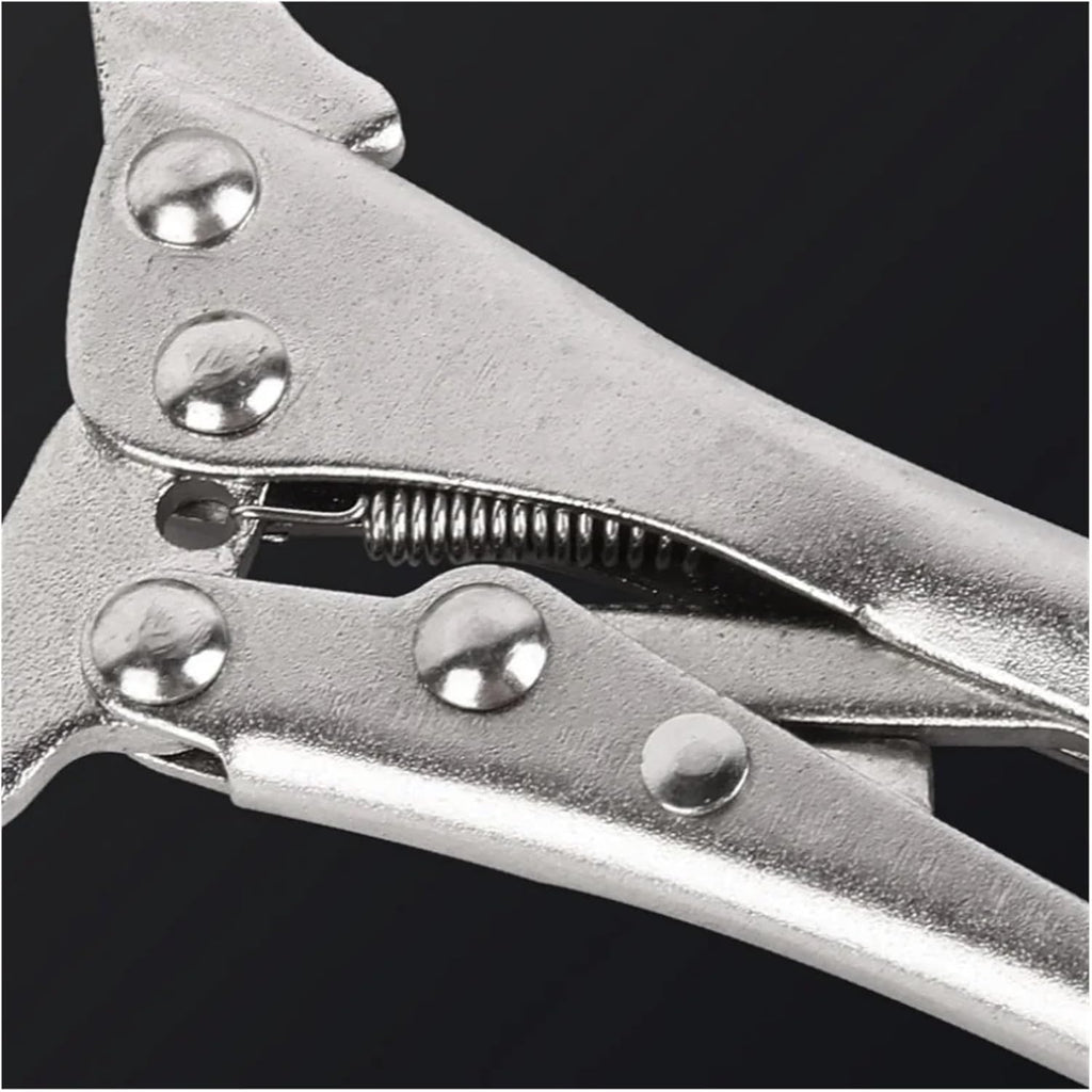 C clamp, 1Pcs C Clamp Locking Pliers 23cm Vise Grip Welding Steel Woodworking Tenon Locator(18in)