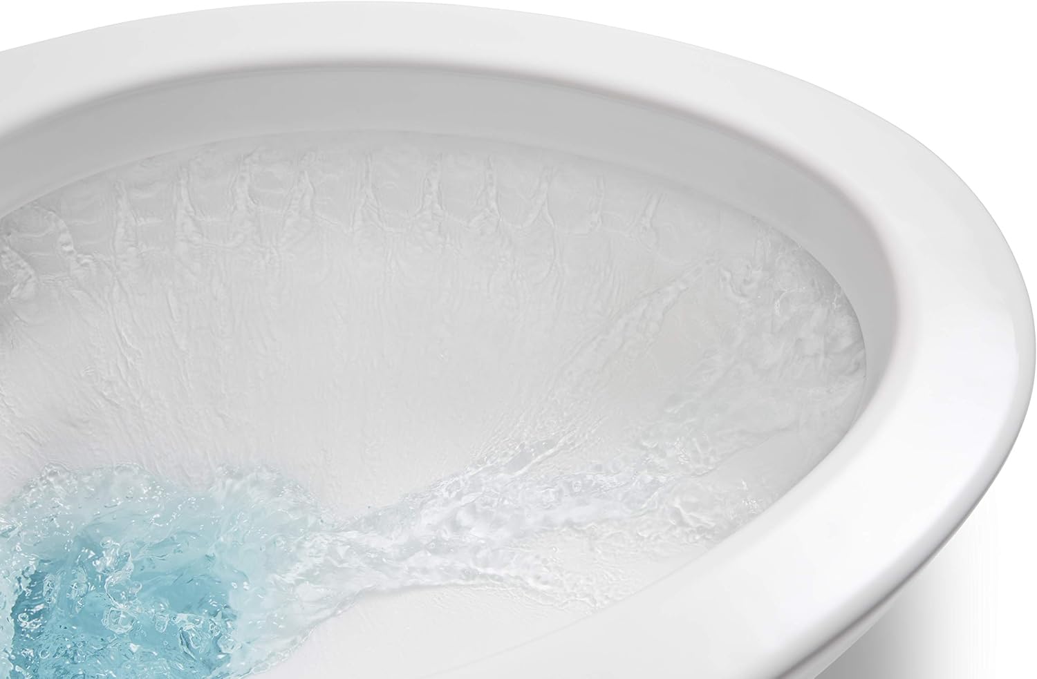 KOHLER Kingston™ Comfort Height® two-piece Elongated 1.28 gpf Toilet with Right-hand Trip lever