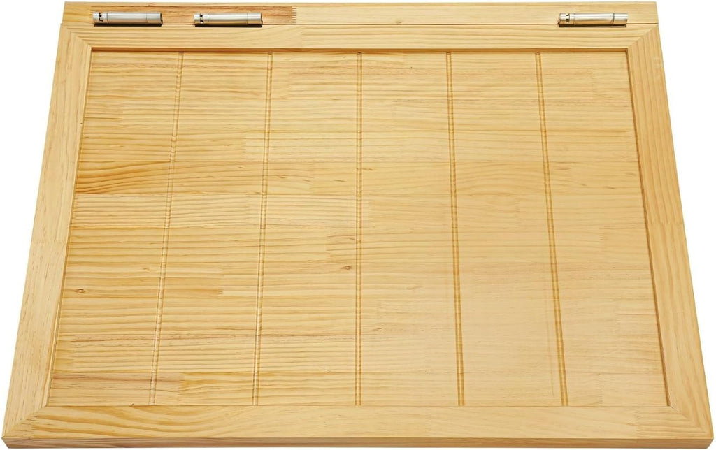 Swinging Doors Cafe Doors with 3 Hinges,Wood Swing Door Interior Saloon Half Partition Door for House Kitchen Shop Entrance Pub Porch(31.5x35.4in-Wood)