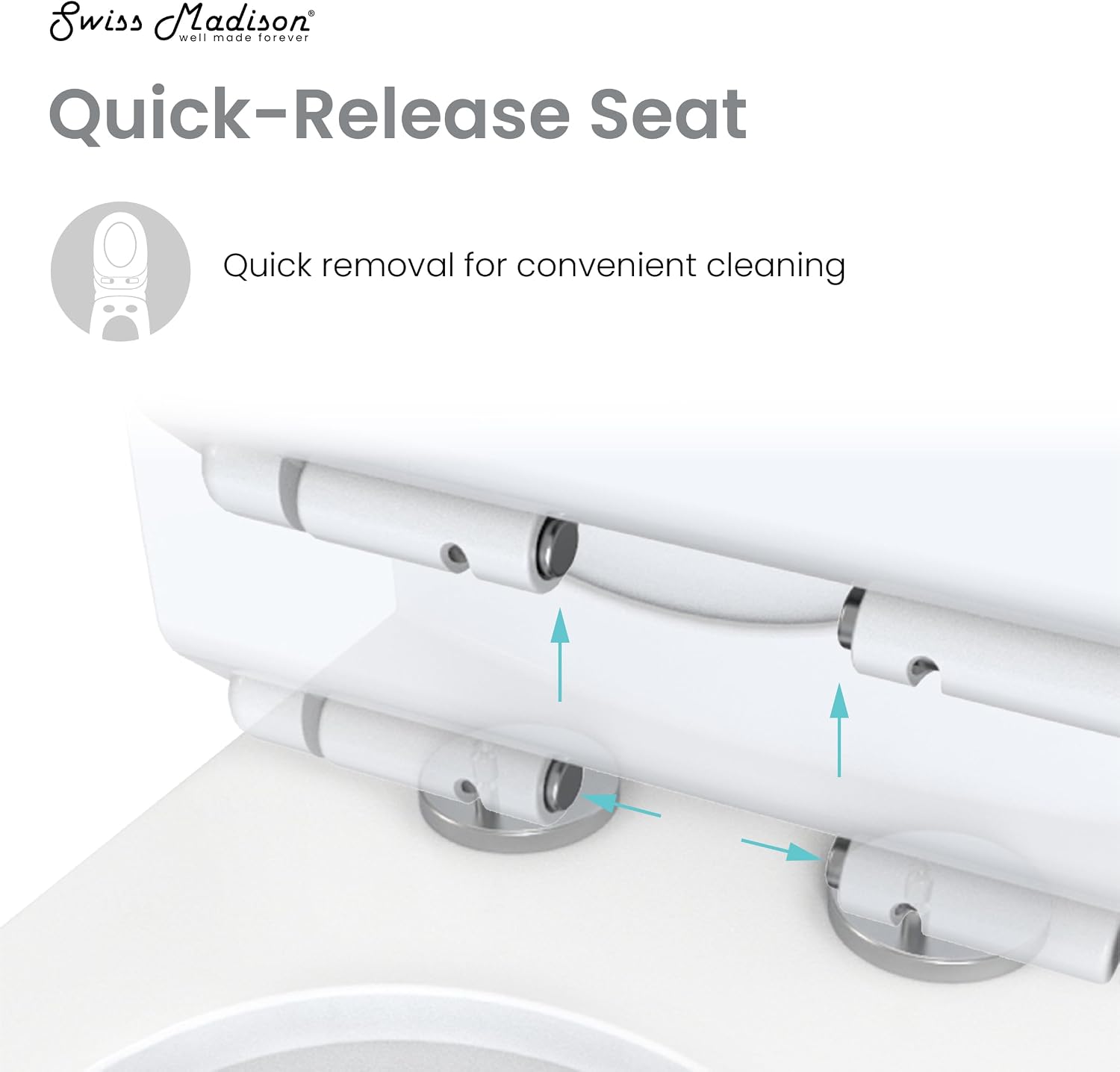 Carre One-Piece Square Toilet Dual-Flush 1.1/1.6 gpf, Touchless