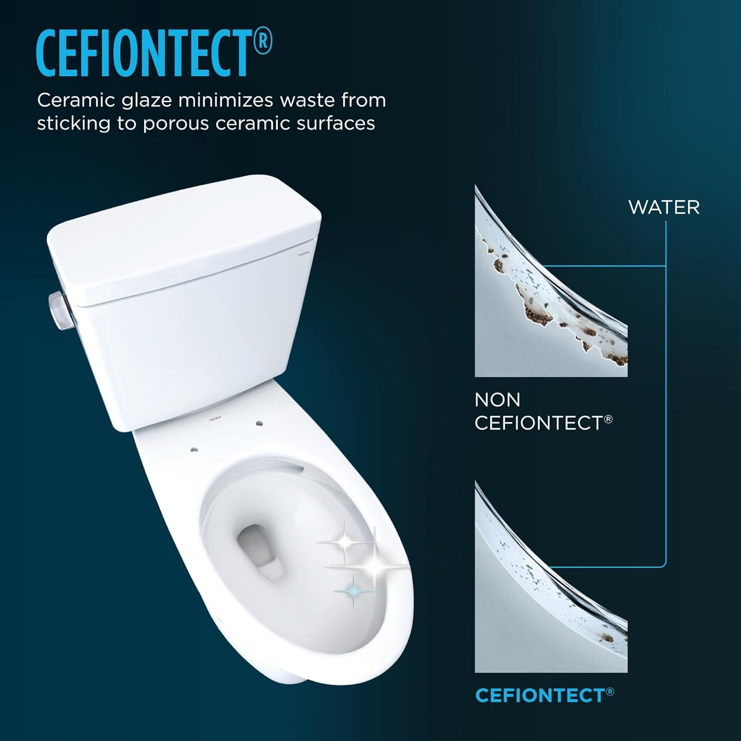 TOTO Drake Two-Piece Elongated 1.6 GPF TORNADO FLUSH Toilet with CEFIONTECT, Sedona Beige - CST776CSG#12