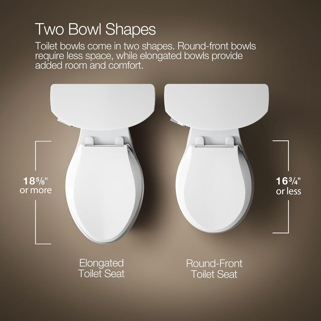 Kohler 3889-UR-0 Highline® Two-piece elongated toilet, 1.28 gpf, White