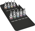 Wera 05004202001 8767 C TORX® HF 1 Zyklop bit socket set with 1/2' drive, with holding function, 9 pieces