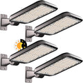 240W(240x1W LED) Parking Lot LED Lights 60000Lm(250Lm/W) LED Pole Lights Outdoor 5000K IP65 Dusk to Dawn Outdoor Parking Lot Litghts Commercial Pole Mount for Parking Lot,Yard,Driveway,Stadium-4Pack