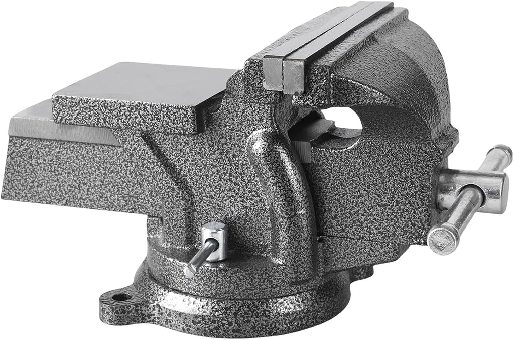 Bending Plier, Benches Vise with Anvils Swivels Locking Base Securely Grip Tabletops Clamp 6Inch Heavy Duty Benches Vises Tool Easy to