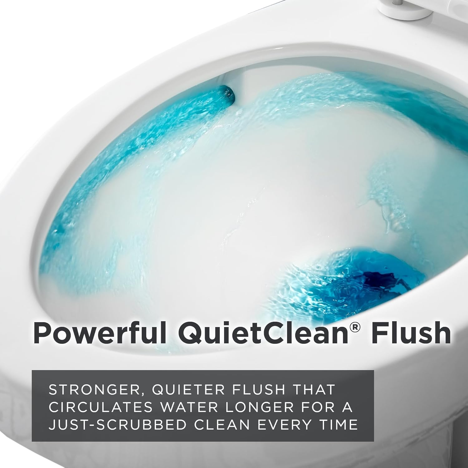 Gerber Avalanche Select 1.28 GPF Two-Piece Toilet with QuietClean Flush & KeepClean Surface, ADA Chair Height, 12-in Rough-In, Soft-Close Seat & Install Kit with Wax Ring, White, GRS48211E