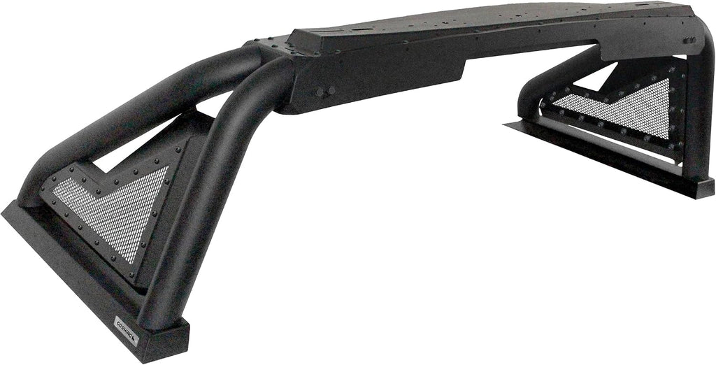 Go Rhino Sport Bar 2.0 w/Mounting for up to 6' Individual Lights & LED Light Bars up to 40' | Textured Black | 911010T | Fits 19-23 Chevrolet/GMC Silverado/GMC Sierra 1500 & Others (See Description)