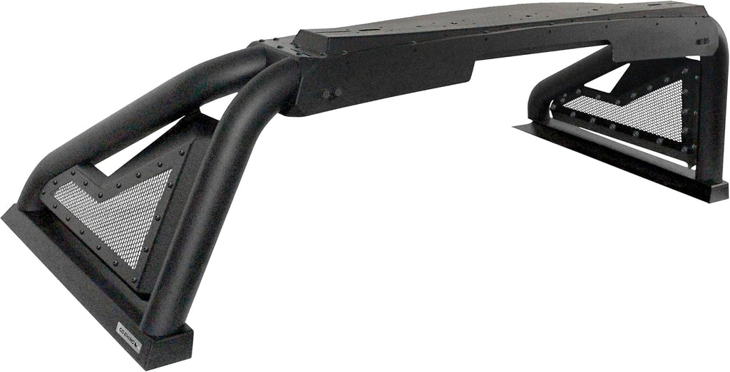 Go Rhino Sport Bar 2.0 w/Mounting for up to 6' Individual Lights & LED Light Bars up to 40' | Mild Steel, Textured Black | 915000T | Fits 2016-2023 Toyota Tacoma & Others (See Description)