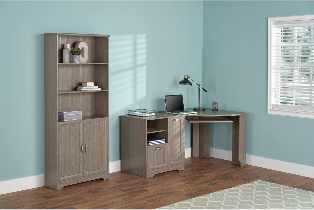 Realspace® Magellan 60' W Corner Computer Desk, Gray