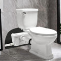 500W Two-Piece Upflush Macerating Toilet for Basement with Elongated Bowl & Extension Pipe