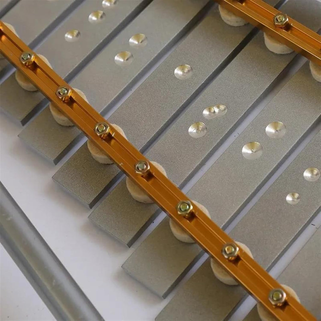 Glockenspiel For Beginner 27 Tone Aluminum Marching Xylophone Metal Bell Harp Glockenspiel Percussion Instrument