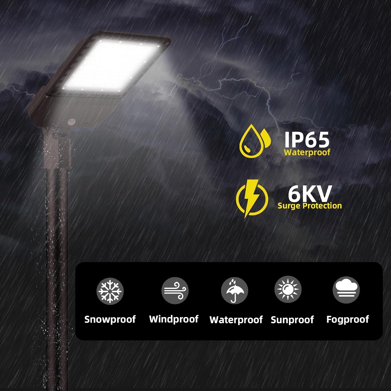 200W LED Parking Lot Lights Outdoor with Dusk to Dawn,28000LM 5000K Commercial Street Shoebox Pole Lighting with Slip Fitter,LED Flood Lights for Stadium Driveway, IP65 Waterproof,ETL Listed 4 Pack