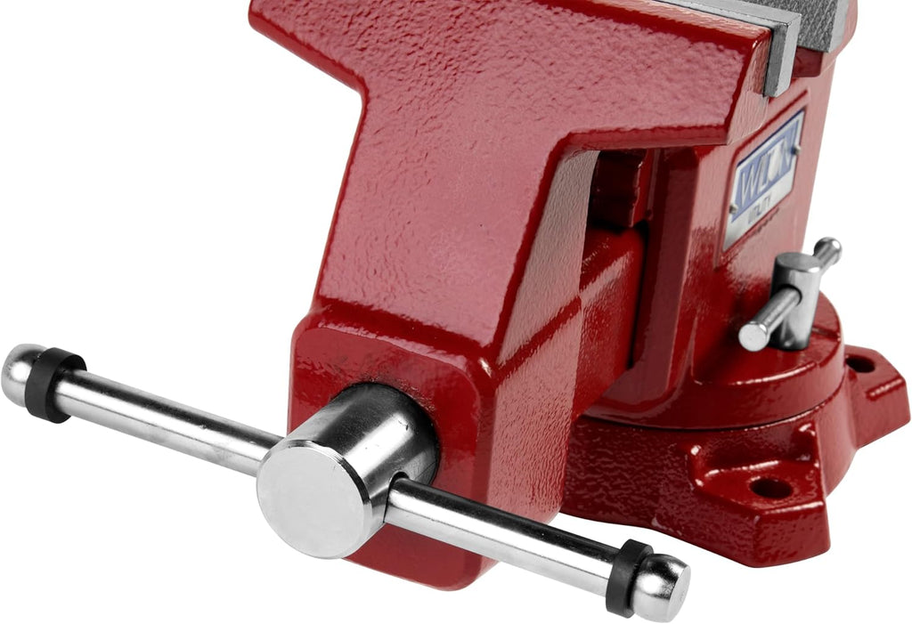 Wilton Utility Bench Vise, 5-1/2' Jaw Width, 5' Jaw Opening, 3-1/4' Throat (Model 675U)