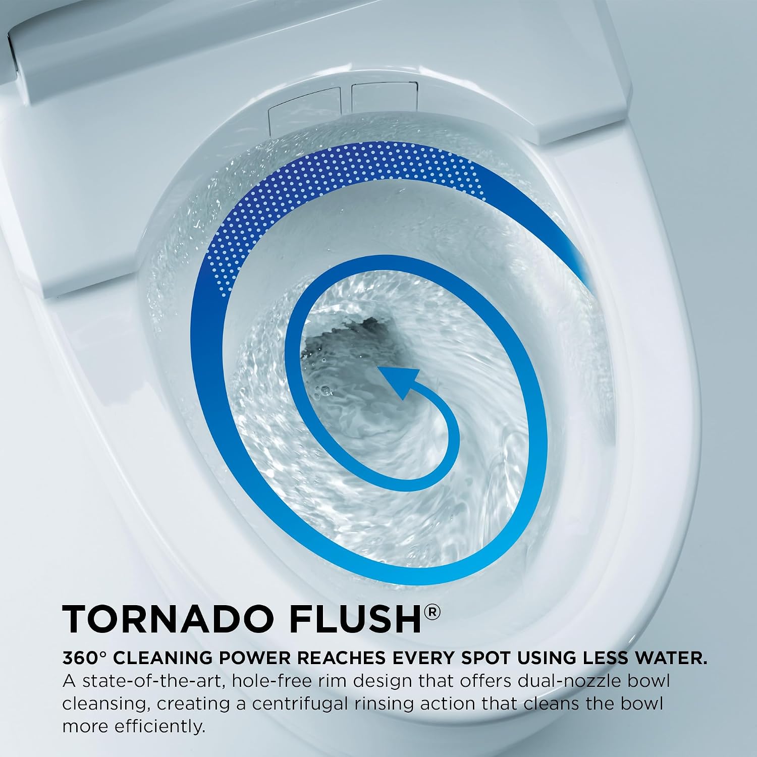 TOTO Drake II 1G Two-Piece Elongated 1.0 GPF Universal Height Toilet with CEFIONTECT, Cotton White - CST454CUFG#01