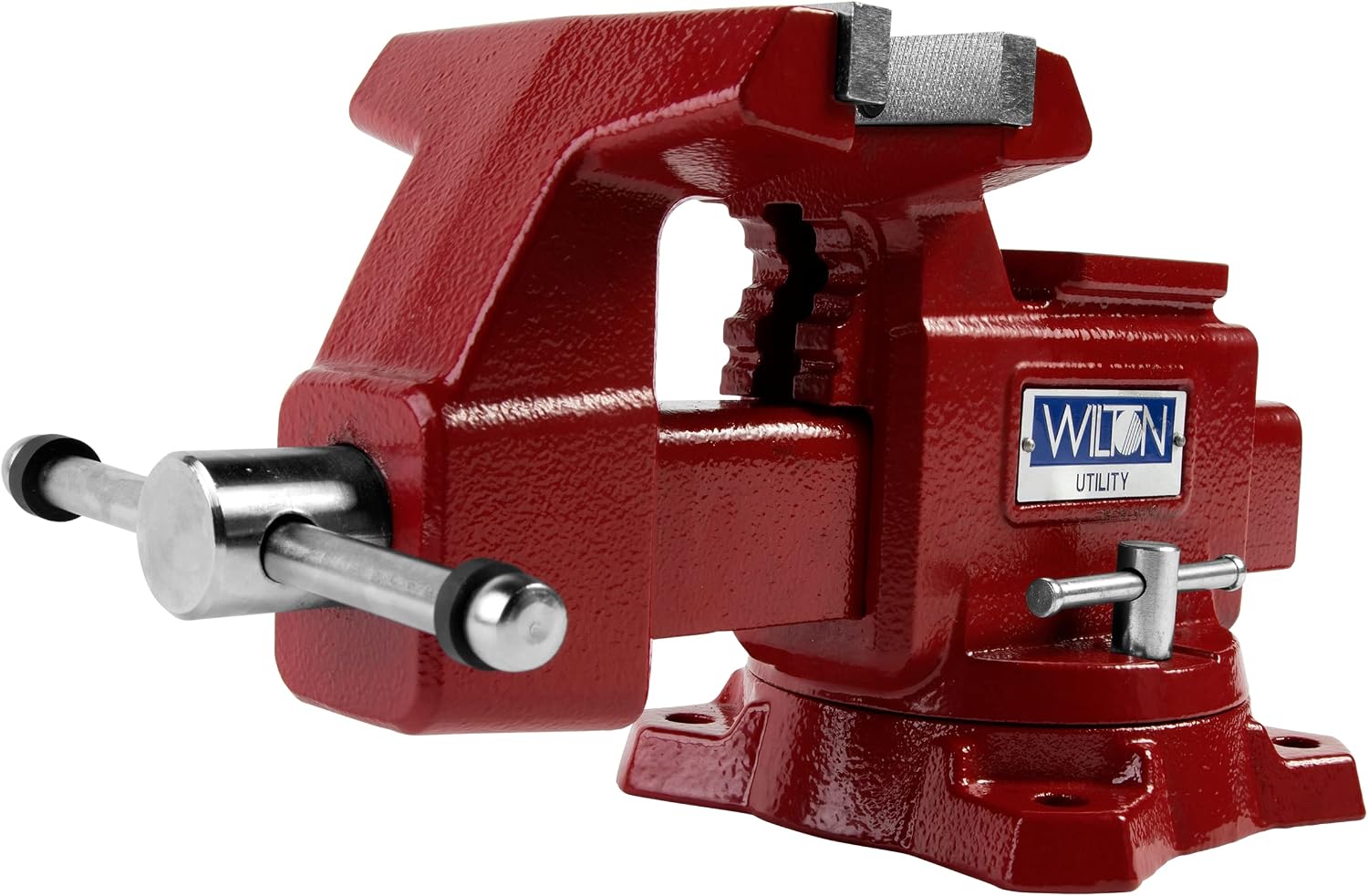 Wilton Utility Bench Vise, 5-1/2' Jaw Width, 5' Jaw Opening, 3-1/4' Throat (Model 675U)