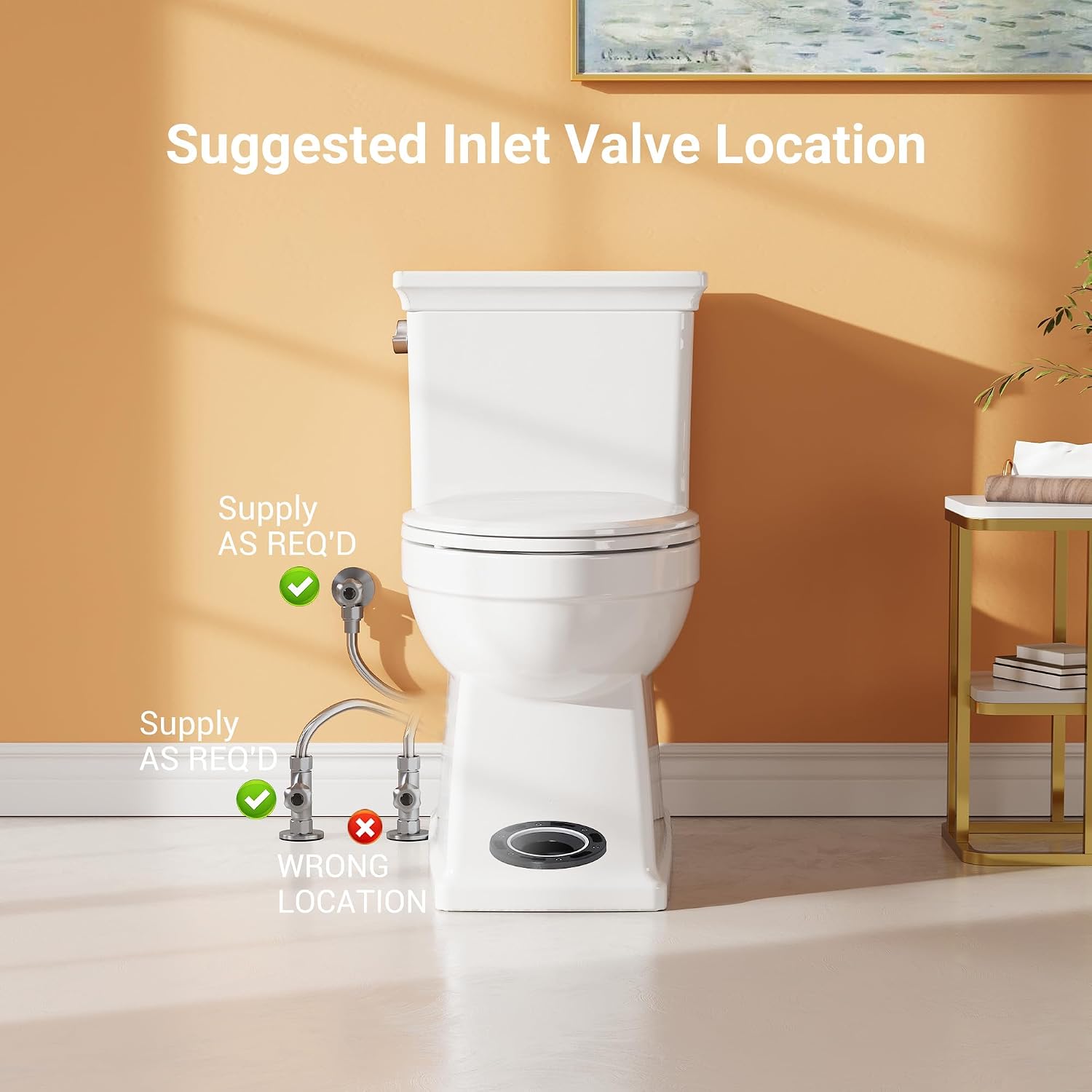 Garvee One-Piece Toilet, Comfort Height 16.5 in Elongated Bowl With Soft-Close Seat & Dual Flush 1.28 GPF, 12 in Rough-In White Bathroom Toilet