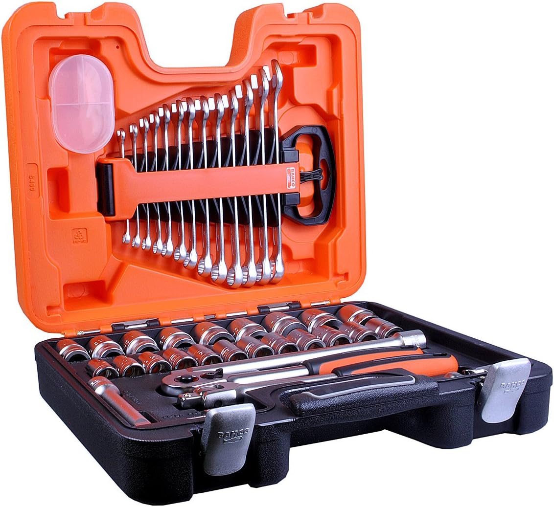 Bahco S400 Socket Set, 1/2' Drive, 40 Pieces