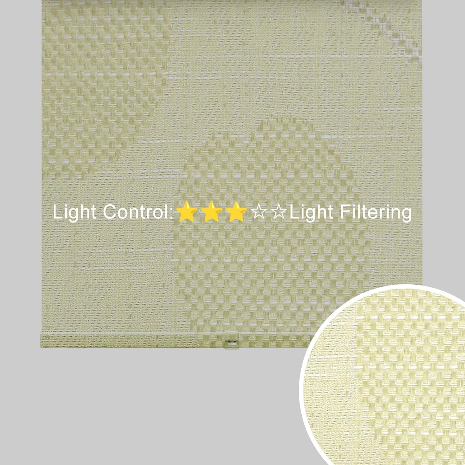 Blackout Roller Window Shades, Free-Stop Blinds with Valance, Room Darkening Thermal Insulated UV Protection for Home Office,Beige 13
