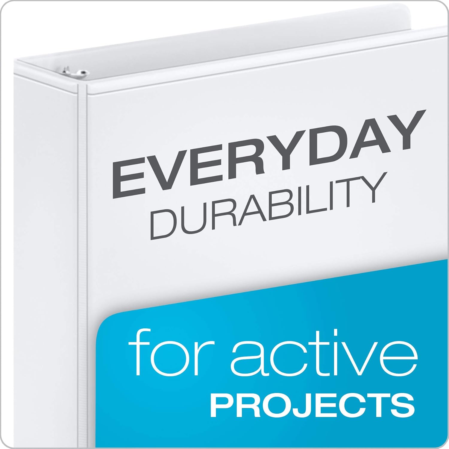 Cardinal Economy Binders Bundle - 4' Slant-D Rings Holds 835 Sheets Case of 6 & 1.5' Round Rings Holds 350 Sheets Carton of 12