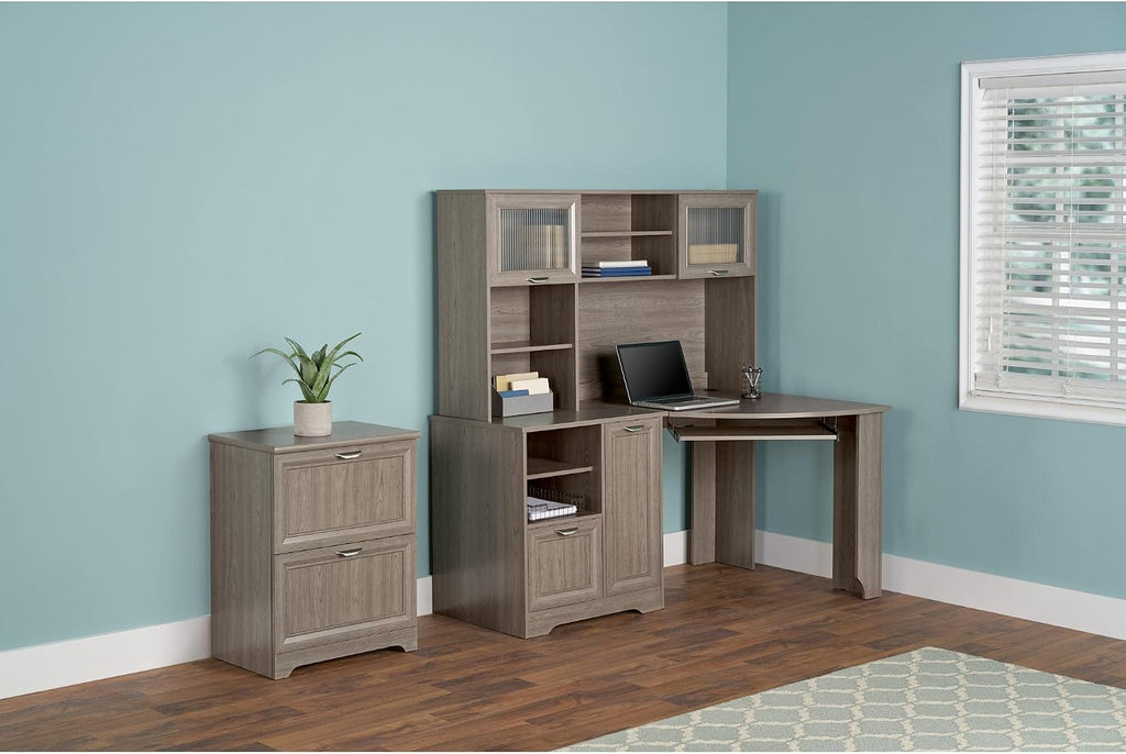 Realspace® Magellan 60' W Corner Computer Desk, Gray