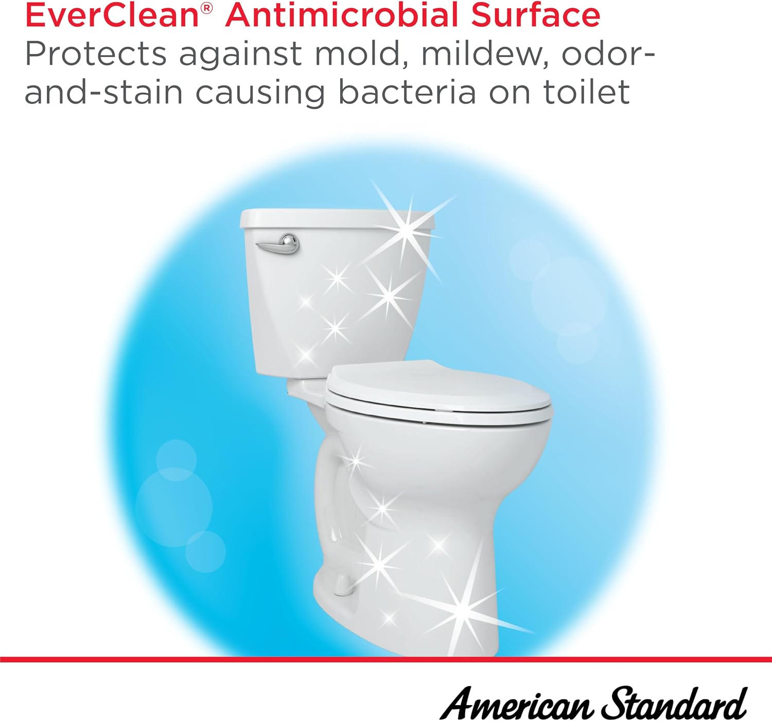 American Standard 211AA104.020 Champion PRO Two-Piece Toilet, Elongated Front, Chair Height, White, 1.28 gpf