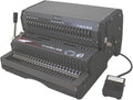Akiles ACM-EX24 Model CombMac-EX24 All-in-One Electric Comb Binding Machine, Up to 25 Sheets 20lbs Paper (Letter Size), 1/4' to 2' Binding Capacity, Rectangular (5/16' x 1/8') Hole Size