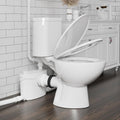 Simple Project 600w Upflush Toilets For Basement, Macerating Toilets Upflush System Kit - Included Silent & Powerful Basement Toilet Pump System With 4 Water Inltes For Upflow Toilet, Shower, Sink