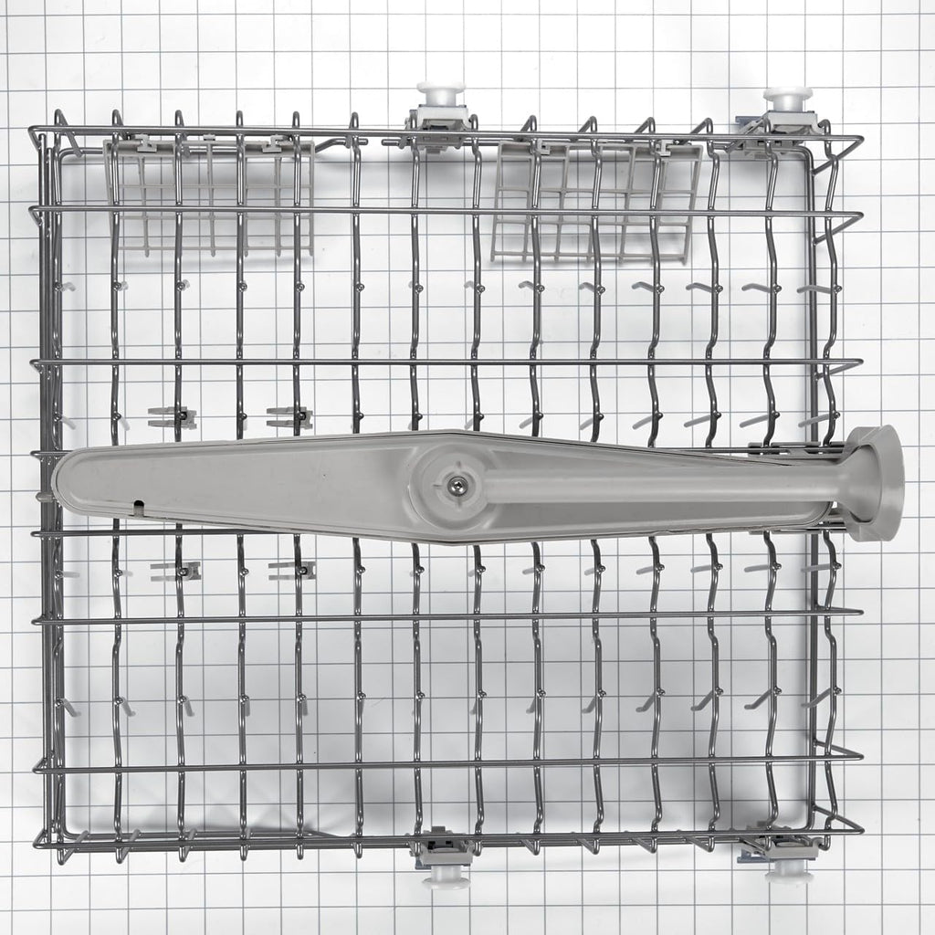 Whirlpool WPW10253040 OEM Upper Dishwasher Rack, Silver