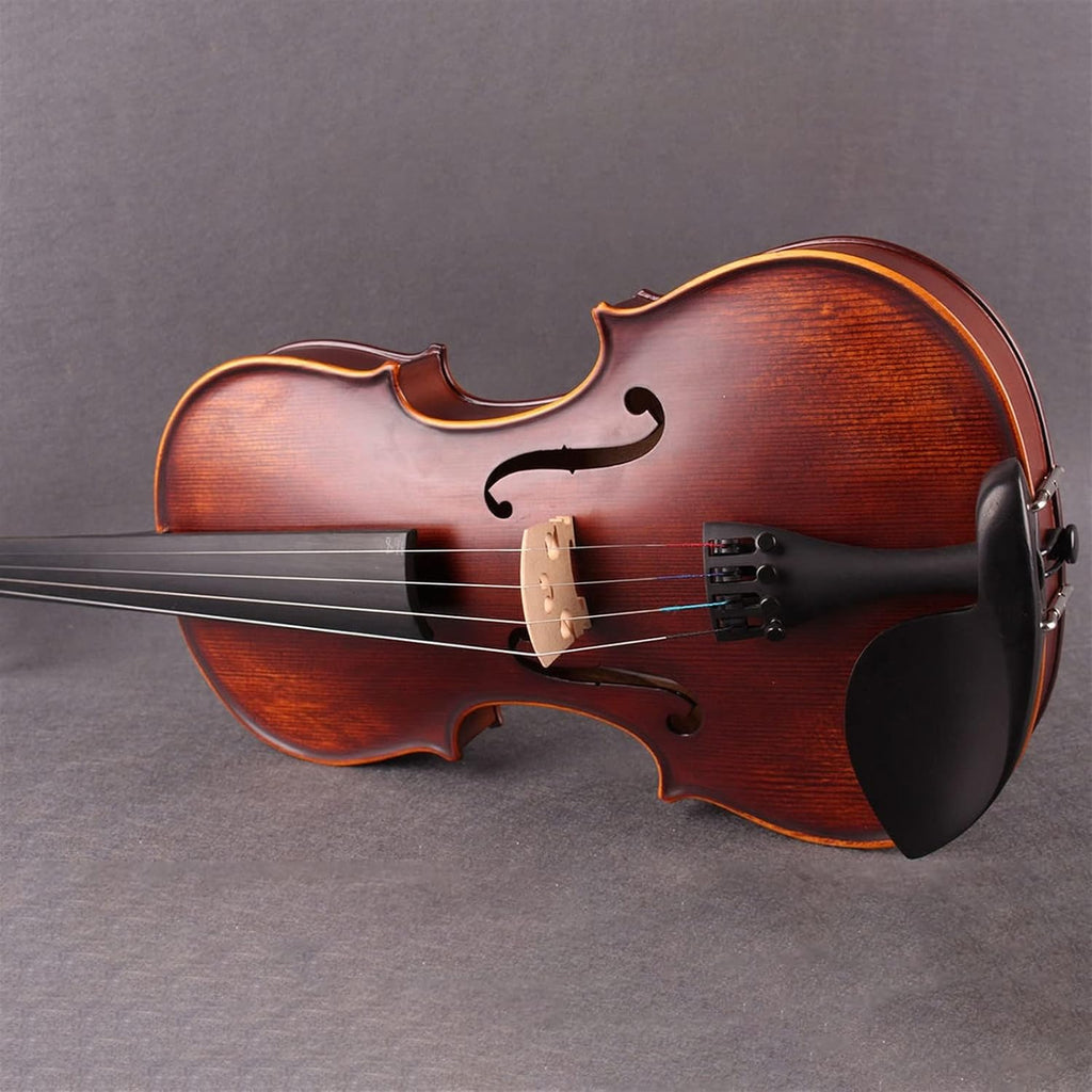 TSTS Solid Wood Rubbed Violin All Handmade Beginner Children Adult Professional Violin Musical Instrument Adults Violins (Color : 1/4)