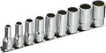 Ko-ken RS3305XA/9 3/8 Sq. Dr. Socket set 1/4-3/4 12 point 200mm 9 pieces