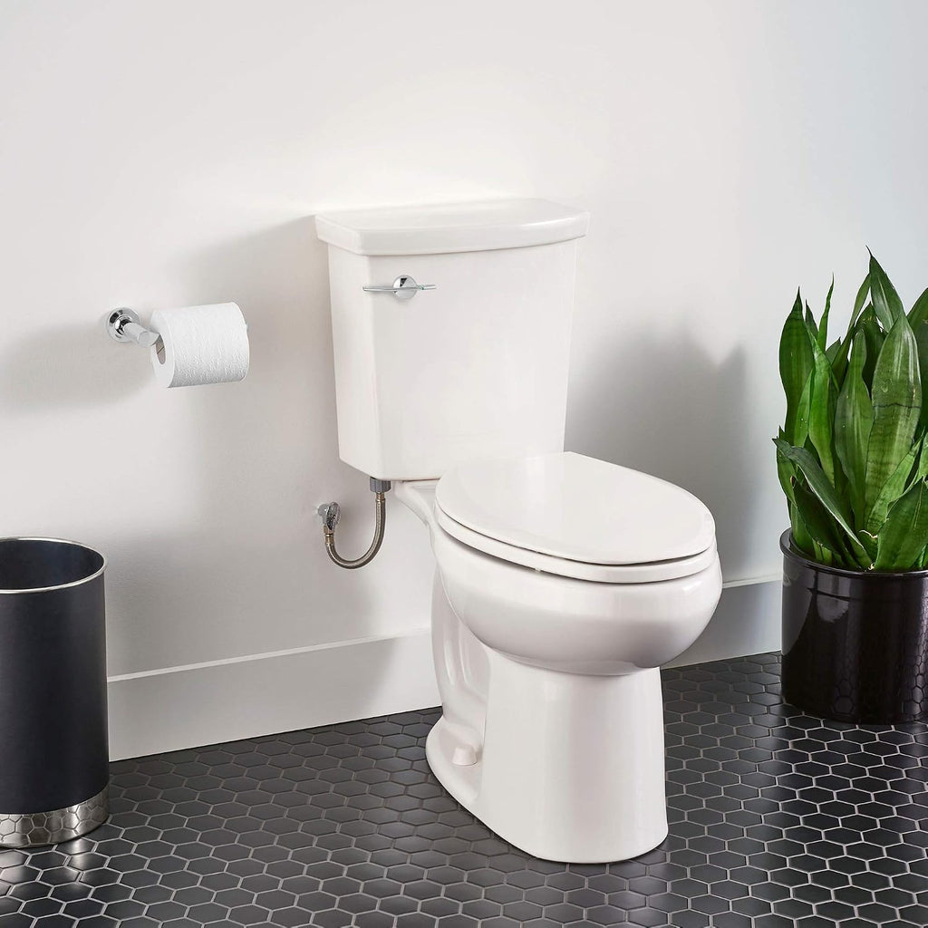 American Standard H2Option ADA Dual Flush Right Height Elongated Toilet - Left Hand Trip Lever