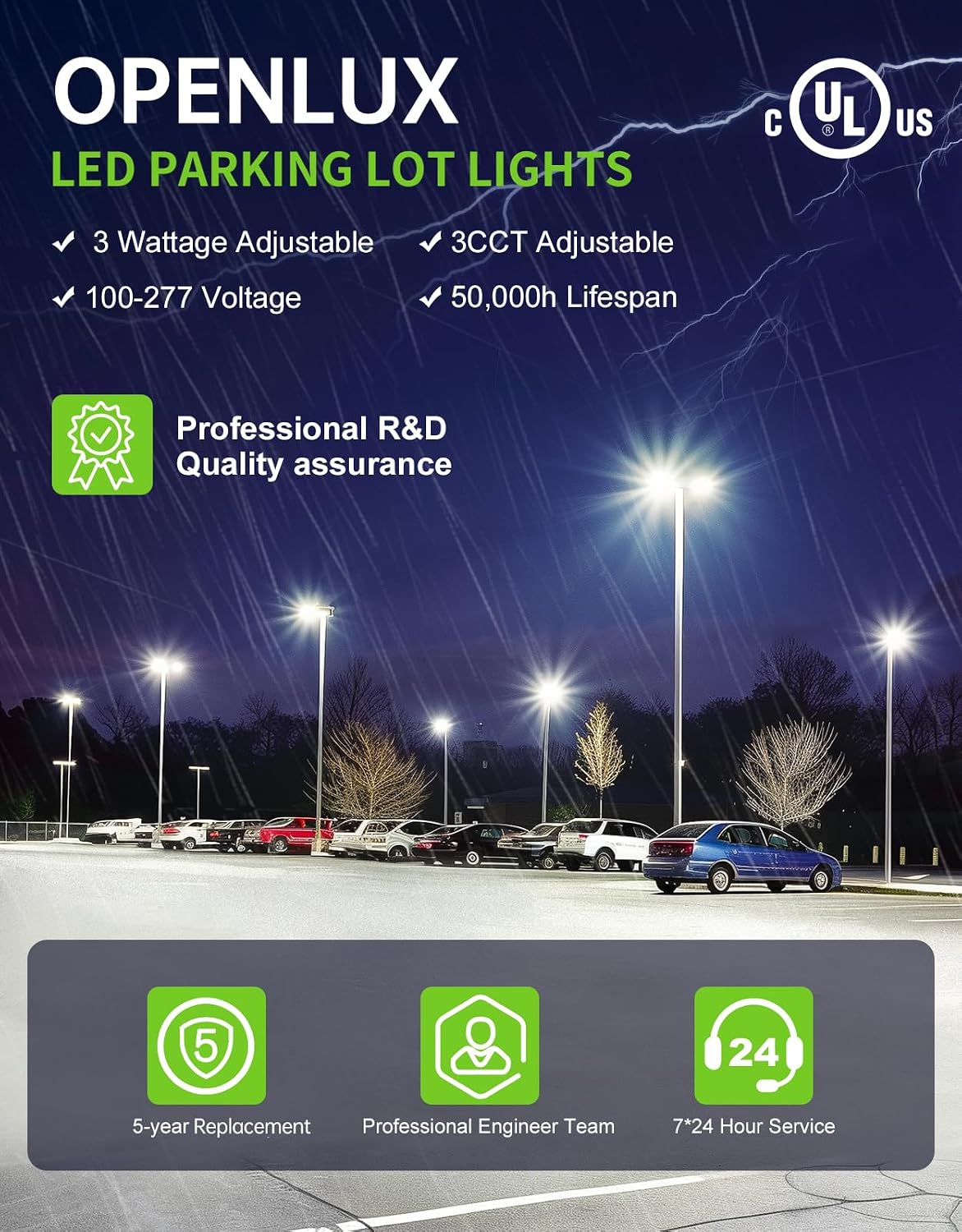 LED Parking Lot Light 150W 120W 90W Adjustable 4500K 5000K 5700K Tunable Up to 22500LM Photocell LED Shoebox Fixture Flood Pole Light Outdoor Field Lighting AC 100-277V