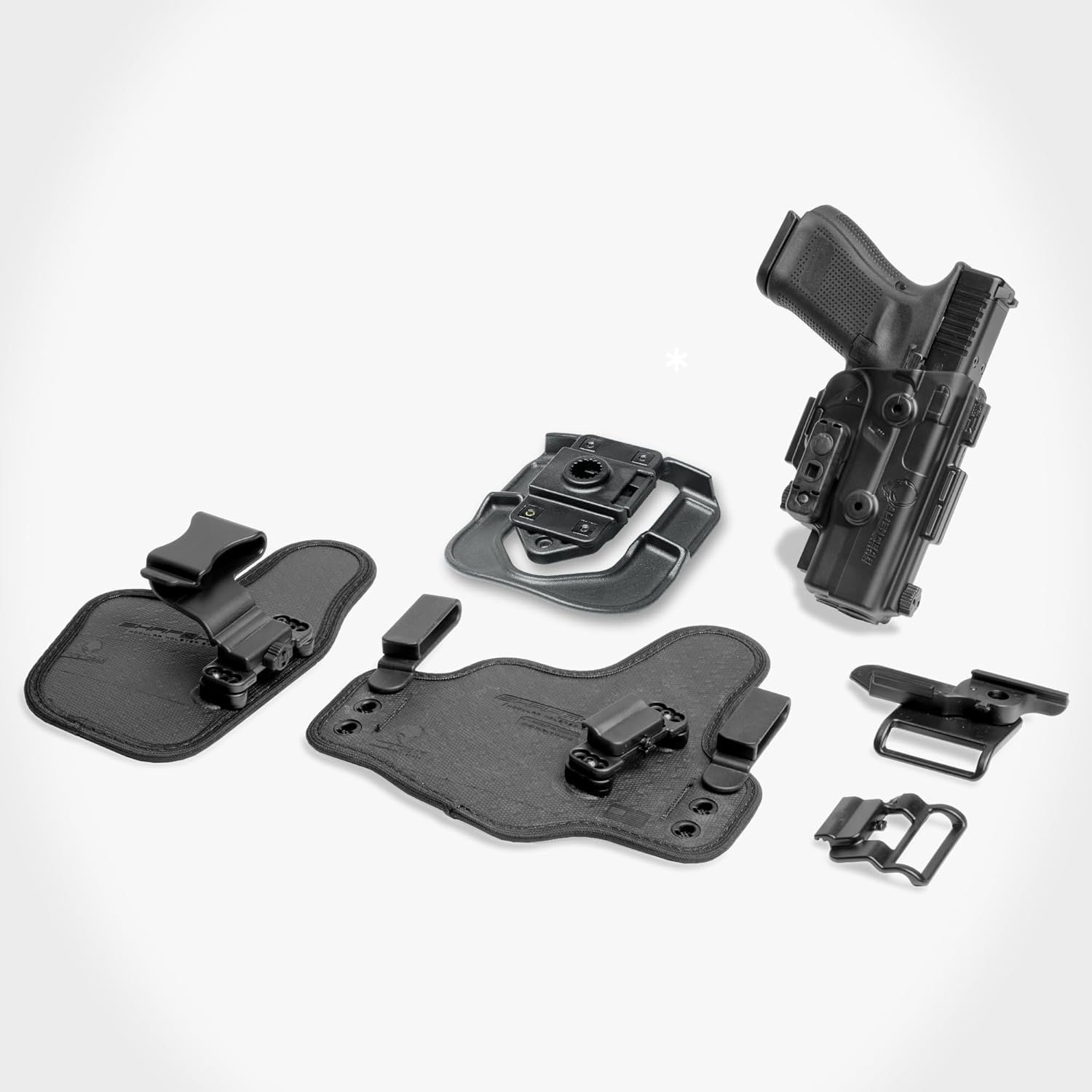 Alien Gear Shapeshift Core Carry Pack Holster - 4 in 1 Holster, IWB, Appendix, OWB Paddle and OWB Belt Slide Included - Closed and Open Carry - Tuckable - Right or Left Hand Draw - Made in USA