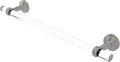 Allied Brass PB-41T-24 Pacific Beach Collection 24 Inch Twisted Accents Towel Bar, Satin Nickel
