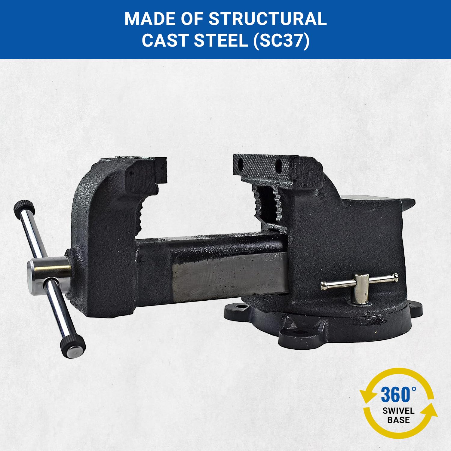 Yost Vises 905-AS 5' Heavy Duty Steel Bench Vise