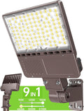 LED Parking Lot Light 150W 120W 90W Adjustable 4500K 5000K 5700K Tunable Up to 22500LM Photocell LED Shoebox Fixture Flood Pole Light Outdoor Field Lighting AC 100-277V