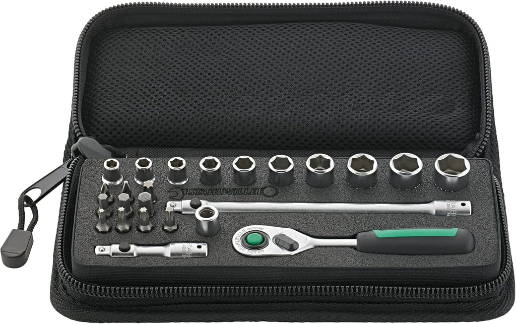 Stahlwille 40/20/4 SCI Socket set 1/4'