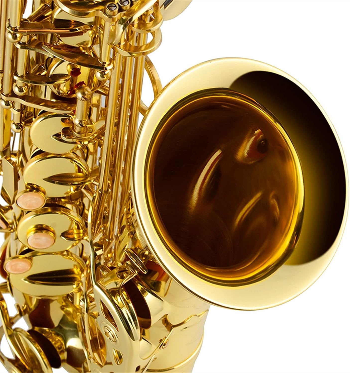 E Flat Alto Saxophone Musical Instrument Adult Beginner Saxophone Self-Study Exam Playing Saxophone Professional Saxophone