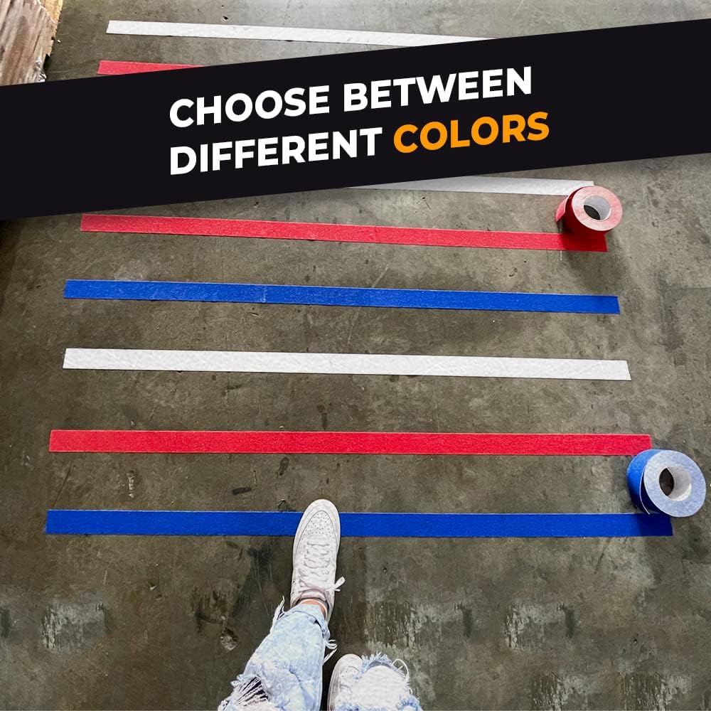 WOD Heavy Duty Anti Slip Tape Black - 12 inch x 60 ft. Non Skid Treads Weather Proof Indoor/Outdoor Traction Tape for No Slip Stairs ASTC32