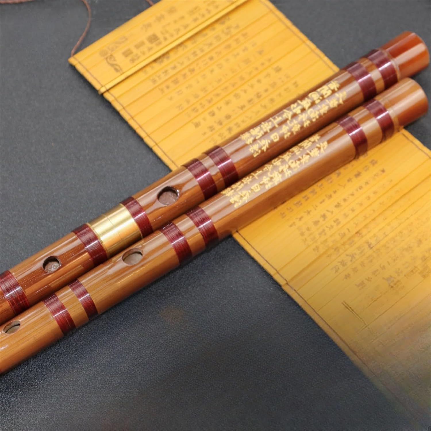 Bamboo Transverse Flute Sweet Flute Chinese Traditional Musical Instrument Adults Beginners Bamboo Flute (Color : D adjustment)