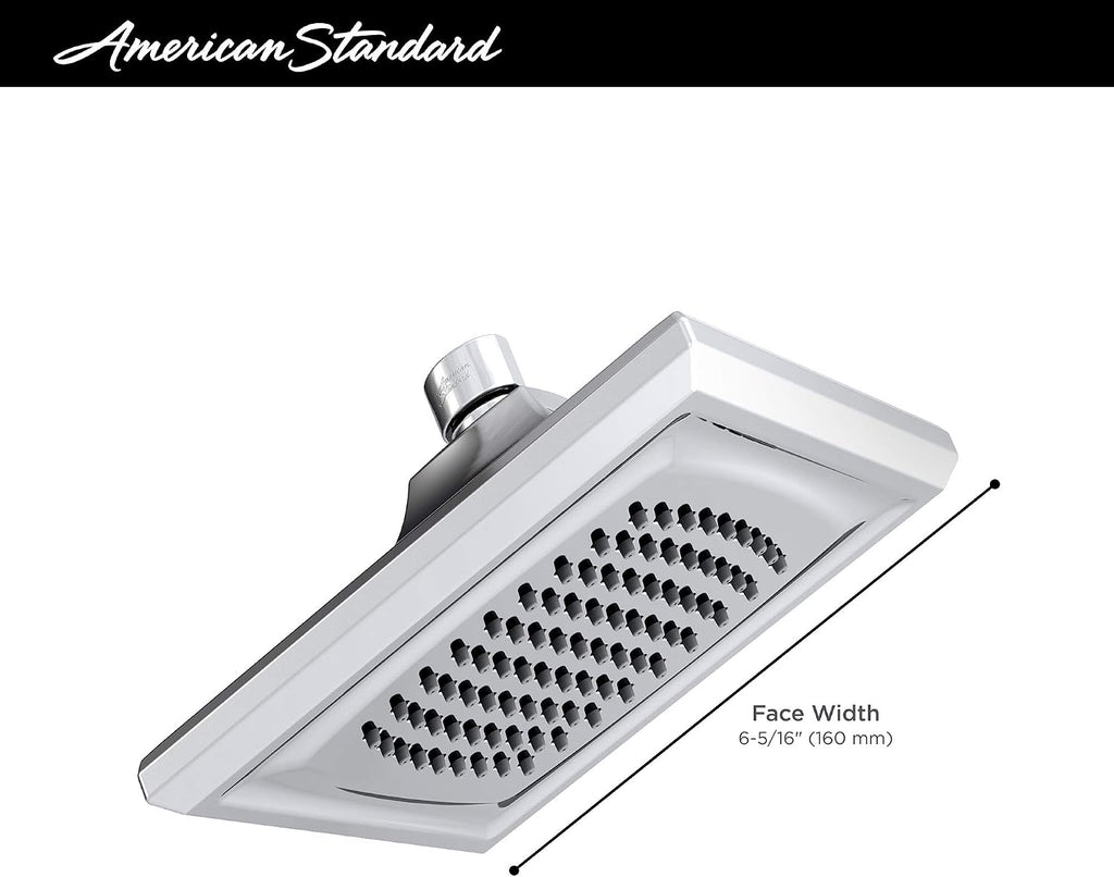 American Standard TU455507.295 Town Square S Shower Only Trim Kit with Cartridge-1.8 GPM, Brushed Nickel