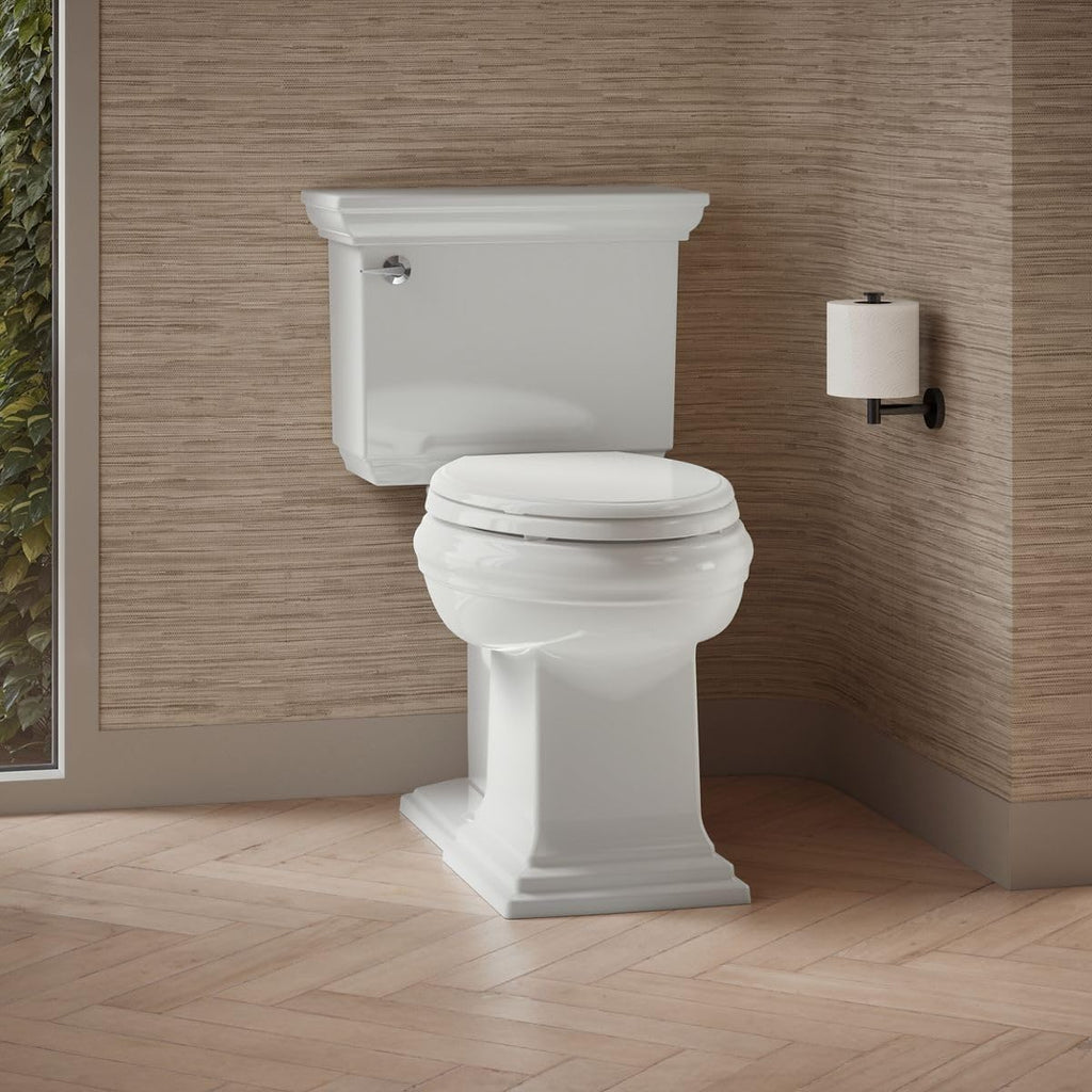 KOHLER Memoirs Stately Continuousclean St Two-Piece Elongated Toilet With Concealed Trapway, 1.28 Gpf