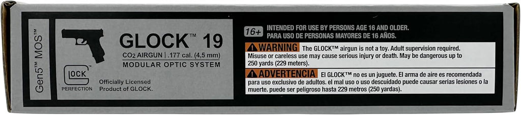 Glock 19 Gen 5 MOS .177 Caliber BB Gun Pistol